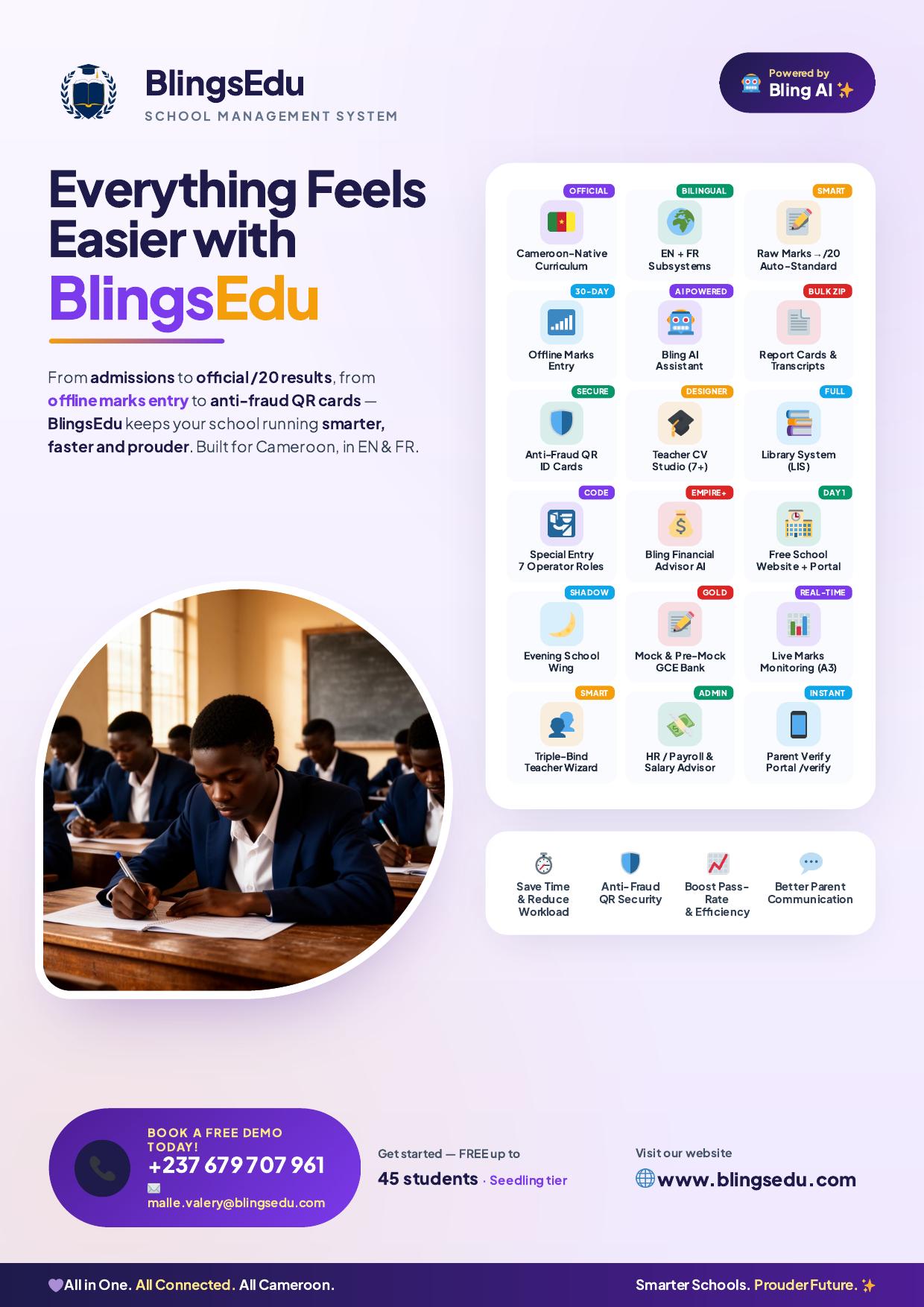 YOUR SCHOOL IS SECURE AND GROW WITH US 